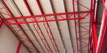 Усиление металлических конструкций