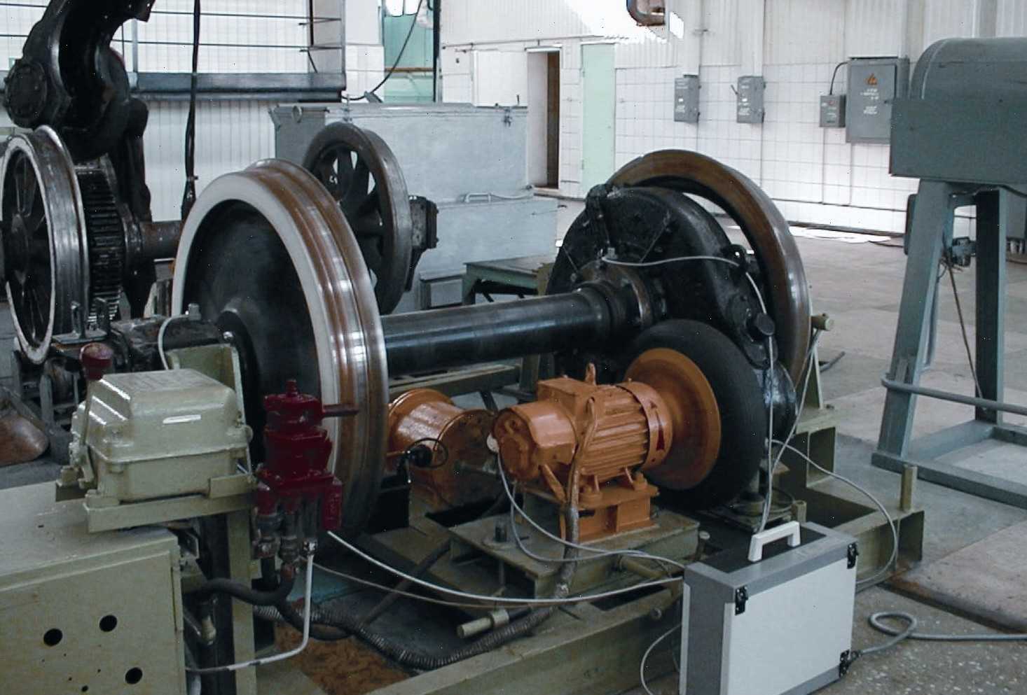 Вибродиагностика колесной пары